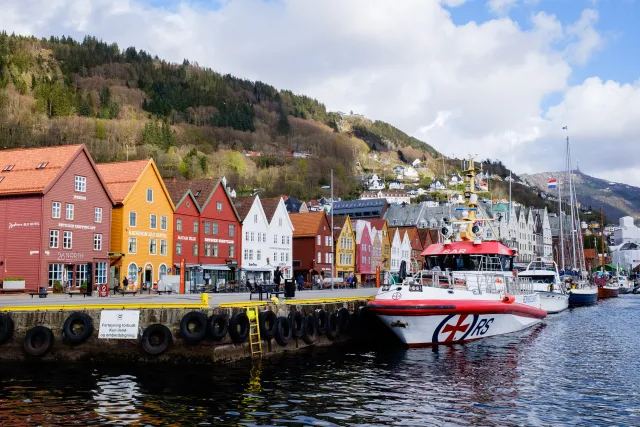 Bergen harbourfront, Norway