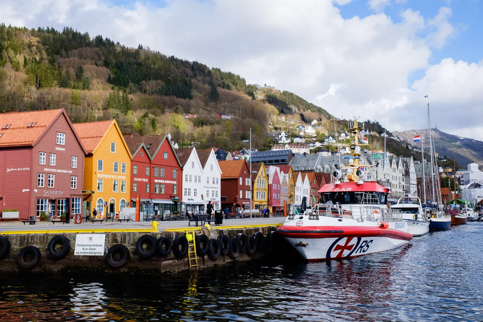 Bergen harbourfront, Norway